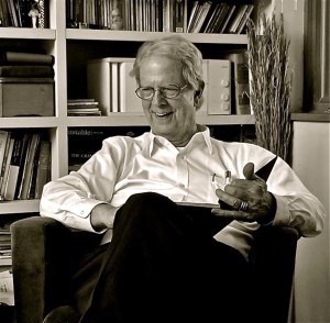 Frank Harmon in his Raleigh home